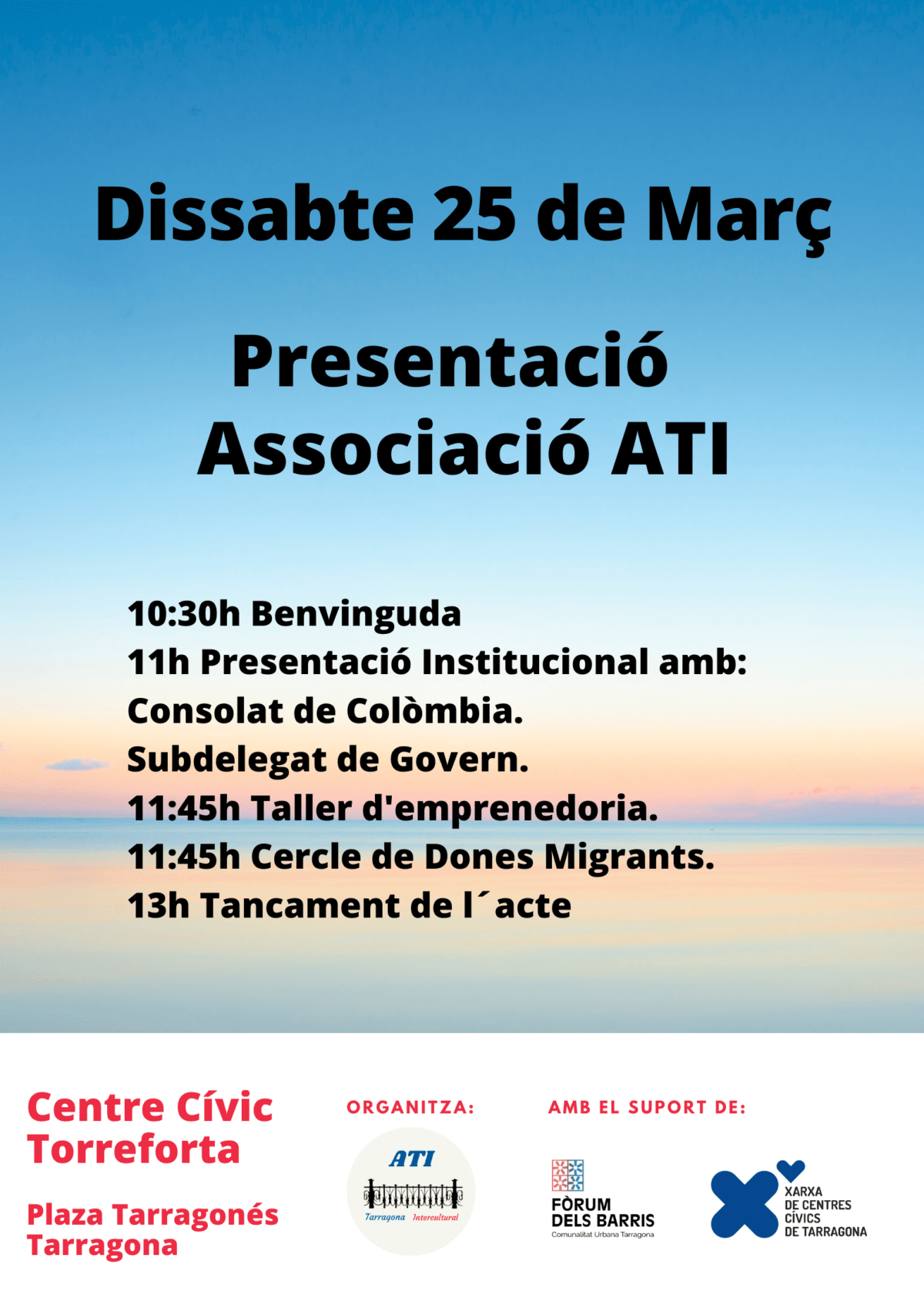 Presentació ATI – Associació Tarragona Intercultural